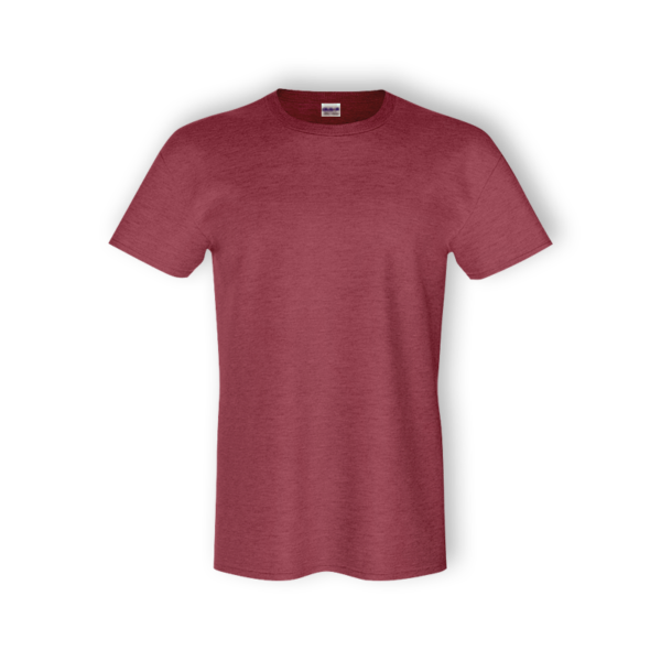 <strong> GILDAN </strong> 2000 Ultra Cotton Adult T-Shirt - Heather Cardinal, 3XL