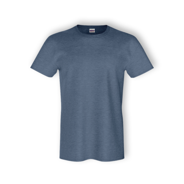 <strong> GILDAN </strong> 2000 Ultra Cotton Adult T-Shirt - Heather Indigo, 3XL