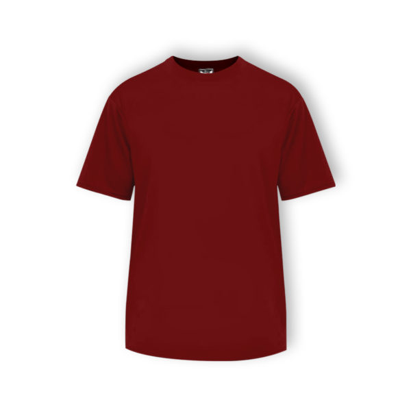 <strong> ALAM FASHION </strong> - AFKS - KIDS SHORT SLEEVE (COTTON) - Maroon, 13-14Y