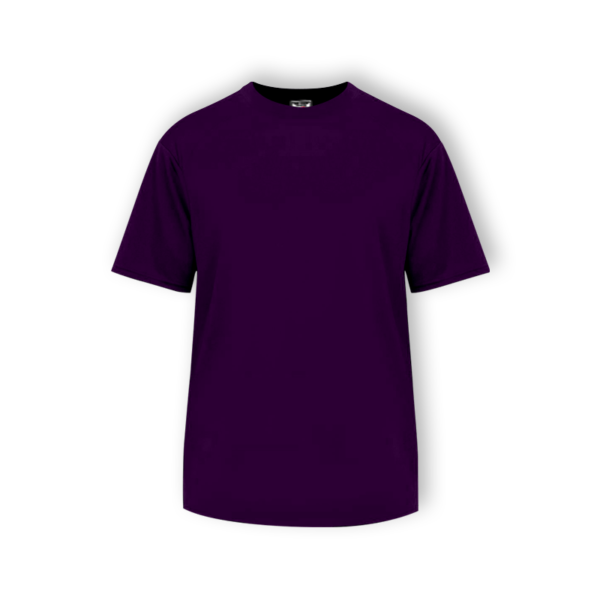<strong> ALAM FASHION </strong> - AFKS - KIDS SHORT SLEEVE (COTTON) - Purple, 13-14Y
