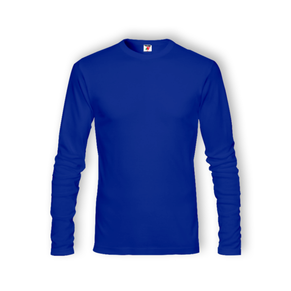 <strong> ALAM FASHION </strong> - AFUL - UNISEX LONG SLEEVE (COTTON) - Royal Blue, 5XL