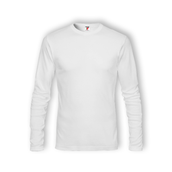 <strong> ALAM FASHION </strong> - AFUL - UNISEX LONG SLEEVE (COTTON) - White, 5XL