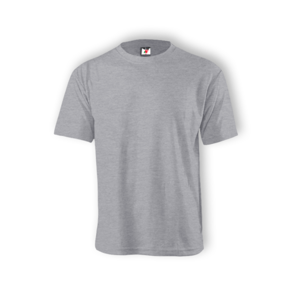 <strong> ALAM FASHION </strong> - AFUS - UNISEX SHORT SLEEVE (COTTON) - Grey Melange, 3XL