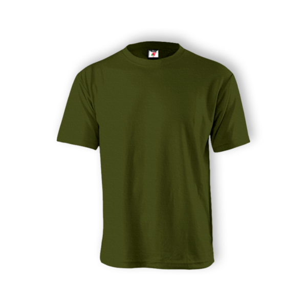 <strong> ALAM FASHION </strong> - AFUS - UNISEX SHORT SLEEVE (COTTON) - Olive, 3XL