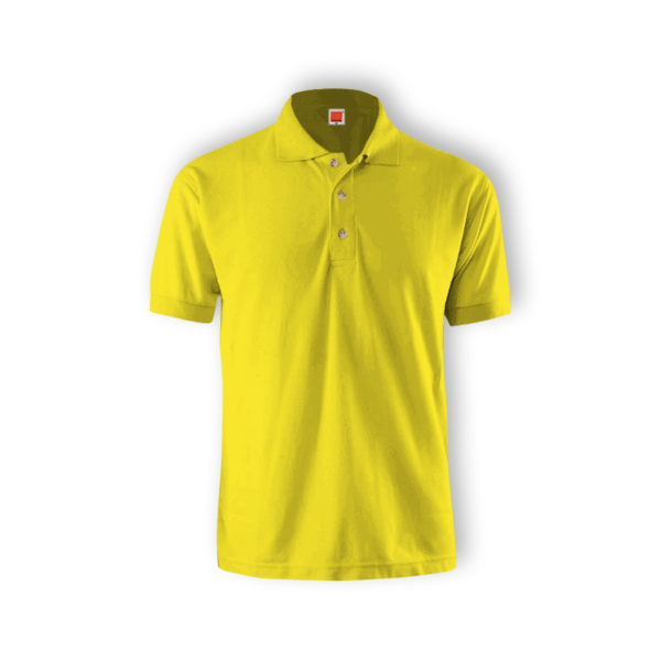 <strong> OREN SPORT </strong> - HC01 Unisex Polo - Honeycomb - Golden Yellow, 3XL
