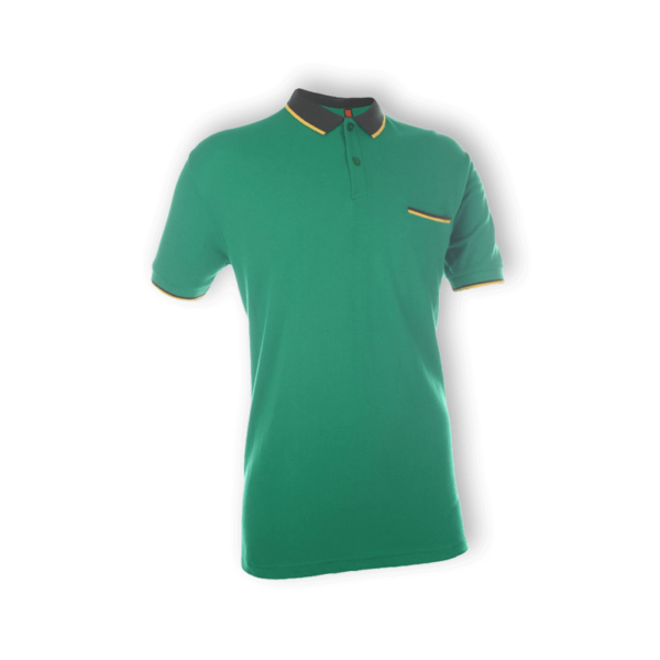 <strong> OREN SPORT </strong> - HC15 Unisex Polo with Pocket - Honeycomb - Milo Green, 3XL