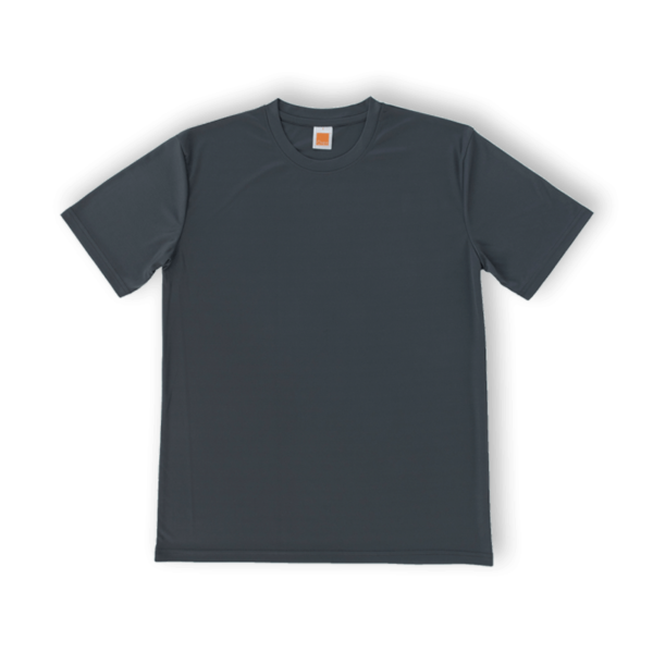 <strong> OREN SPORT </strong> - QD56 Unisex Round Neck Tshirt - Microfiber Interlock - Dark Grey, 3XL