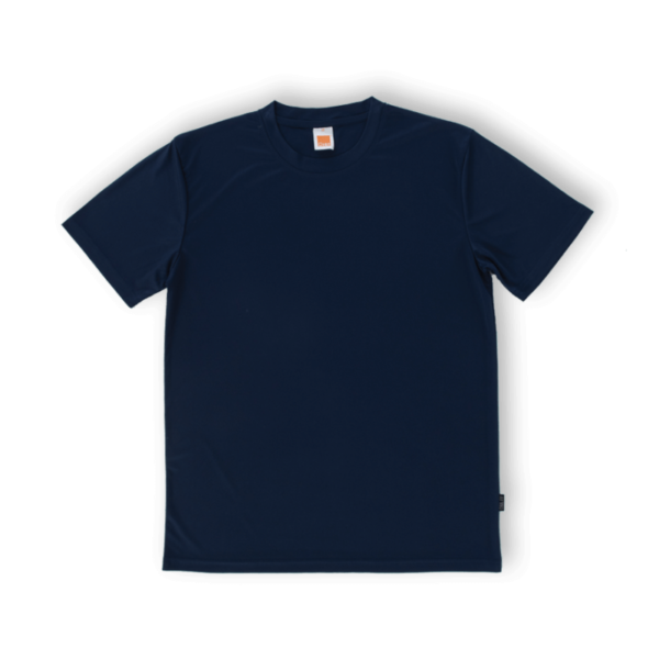 <strong> OREN SPORT </strong> - QD56 Unisex Round Neck Tshirt - Microfiber Interlock - Navy Pro, 3XL