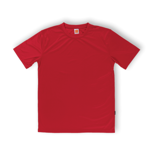 <strong> OREN SPORT </strong> - QD56 Unisex Round Neck Tshirt - Microfiber Interlock - Red, 3XL