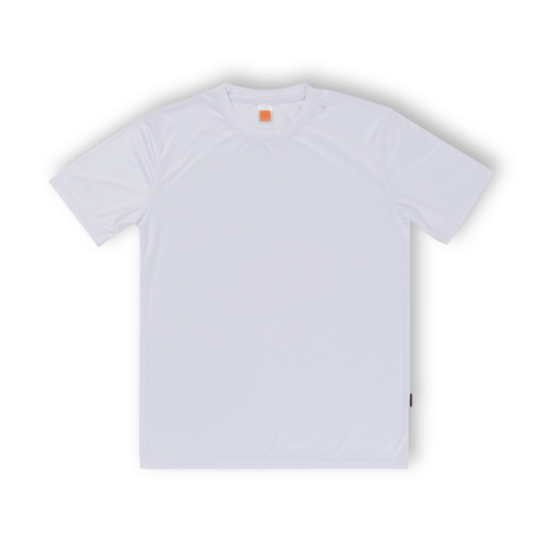 <strong> OREN SPORT </strong> - QD56 Unisex Round Neck Tshirt - Microfiber Interlock - White, 3XL