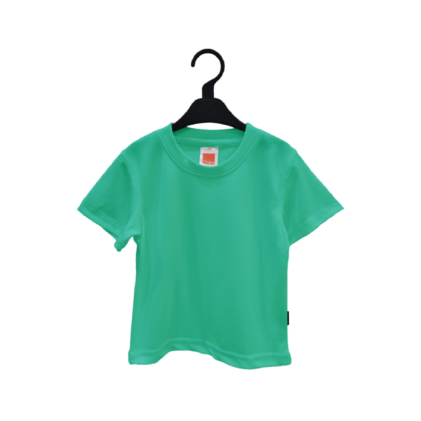 <strong> OREN SPORT </strong> - QD68 Kid Round Neck Tshirt - Microfiber Eyelet - 32, Emerald