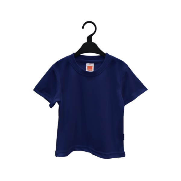 <strong> OREN SPORT </strong> - QD68 Kid Round Neck Tshirt - Microfiber Eyelet - 32, Navy