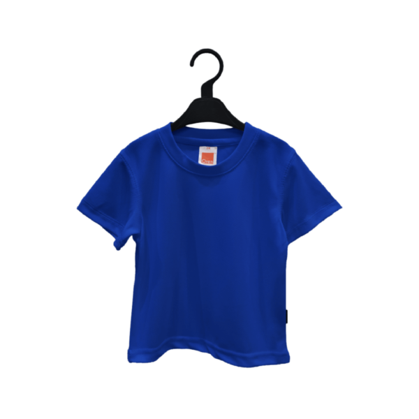 <strong> OREN SPORT </strong> - QD68 Kid Round Neck Tshirt - Microfiber Eyelet - 32, Royal