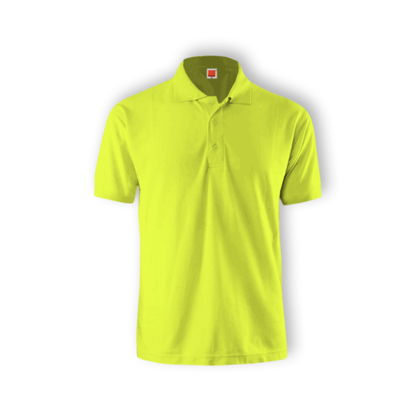 <strong> OREN SPORT </strong> - QD06 Microfibre - Polo T - Neon Yellow, 7XL