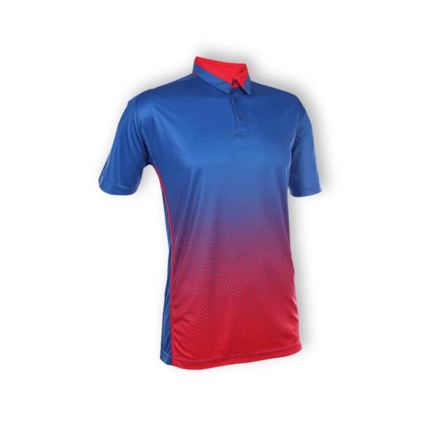 <strong> OREN SPORT </strong> - QD37 Unisex Collar T-shirt - Royal Blue, 3XL